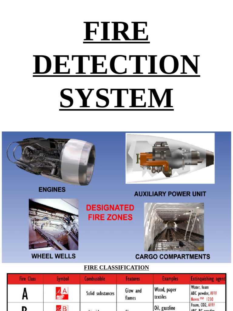 Fire Detection and Extinguisher Systems | PDF