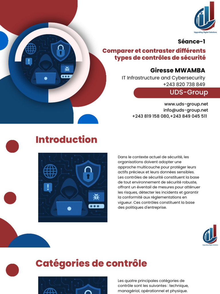 Types de contrôles de sécurité expliqués | PDF | Partie prenante | Sécurité
