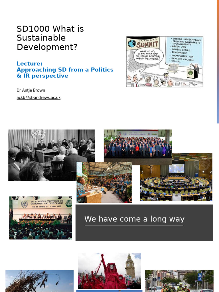 Politics of Sustainable Development Explained | PDF | Governance | Policy