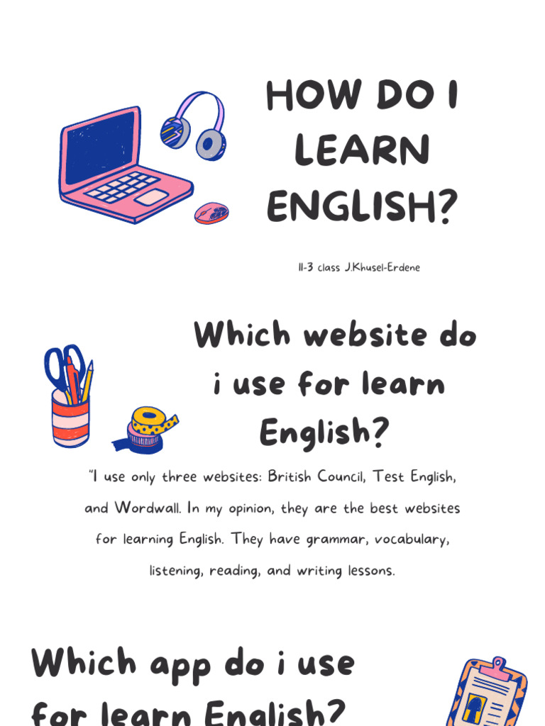 Best Resources for Learning English | PDF