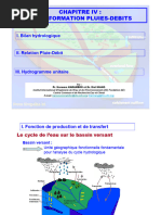 Hyétogramme et Hydrogramme de Crue | PDF | Débit (hydrologie ...