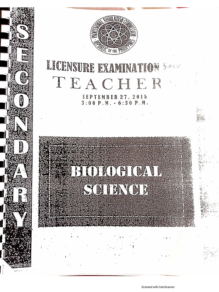 BIOL2015SETA | PDF