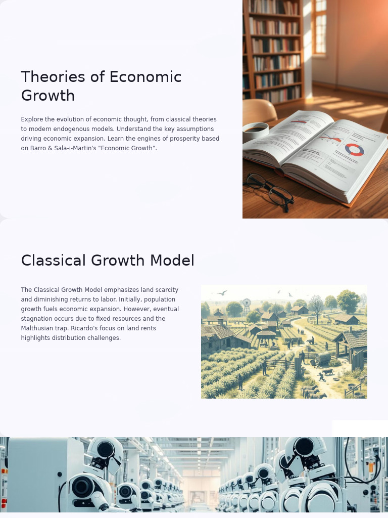 Economic Growth Theories Explained | PDF | Economic Growth | Economies
