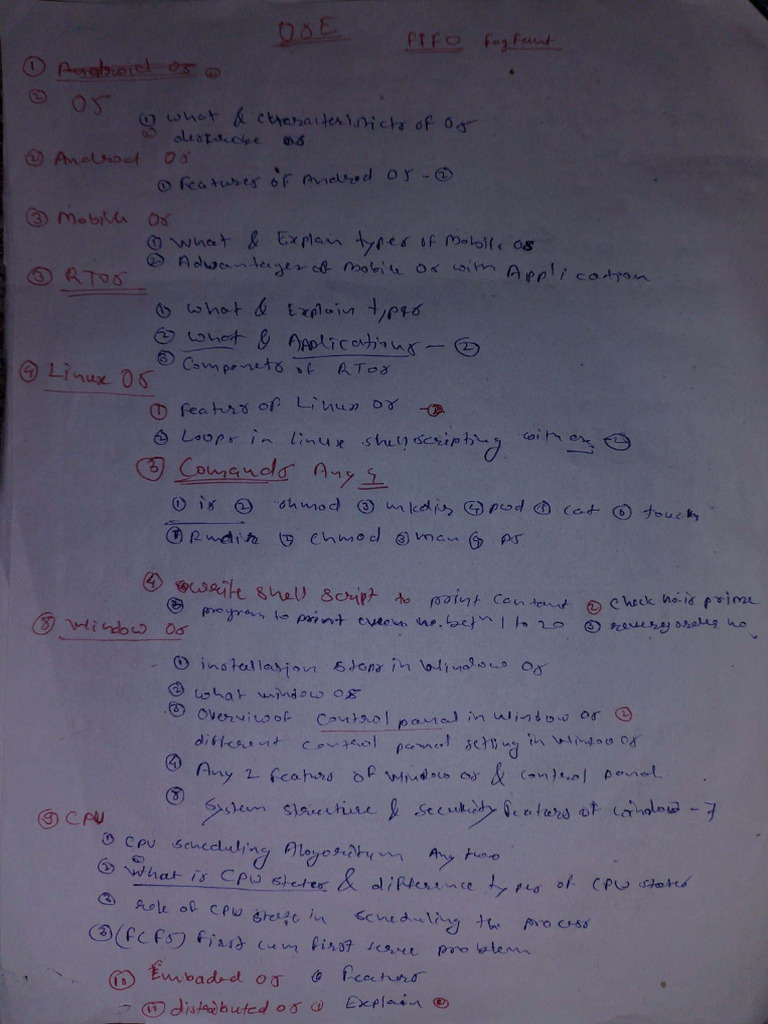 Osc Question Exam Question Set | PDF