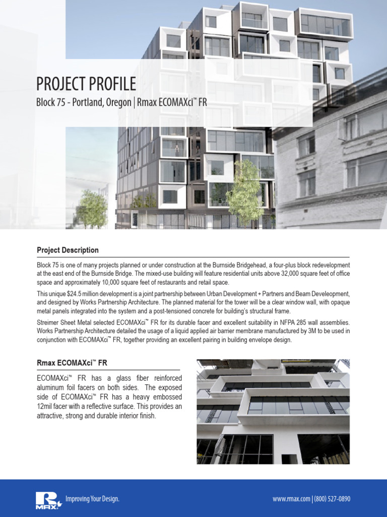 Rmax+Project+Profile+ +Block+75+EFR | PDF