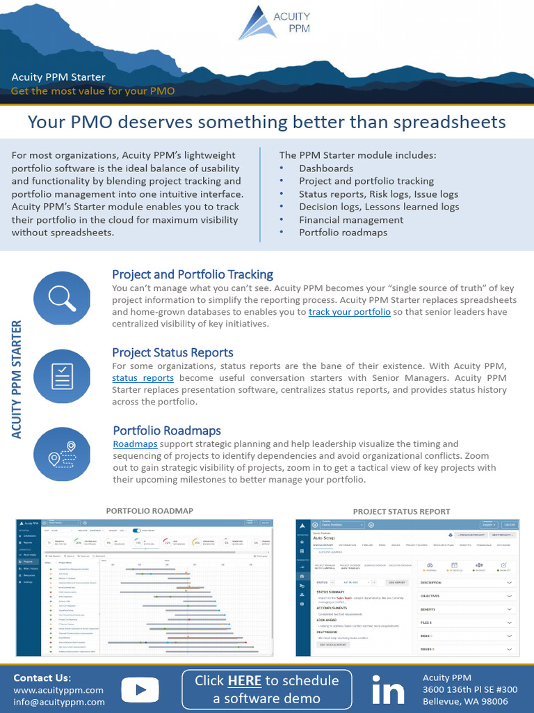 Optimize Project Management with Acuity PPM | PDF | Cloud Computing ...