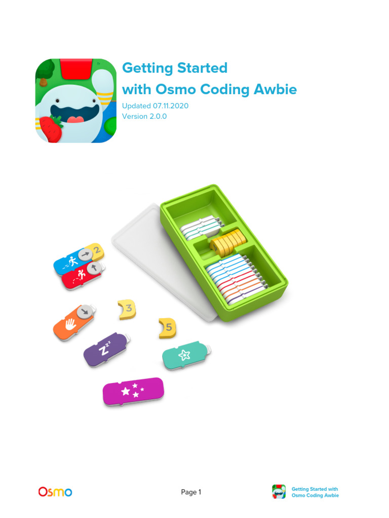 Osmo Coding Awbie: Getting Started Guide | PDF