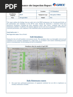 Site Visit Report Template Guide | PDF | Career & Growth | Business