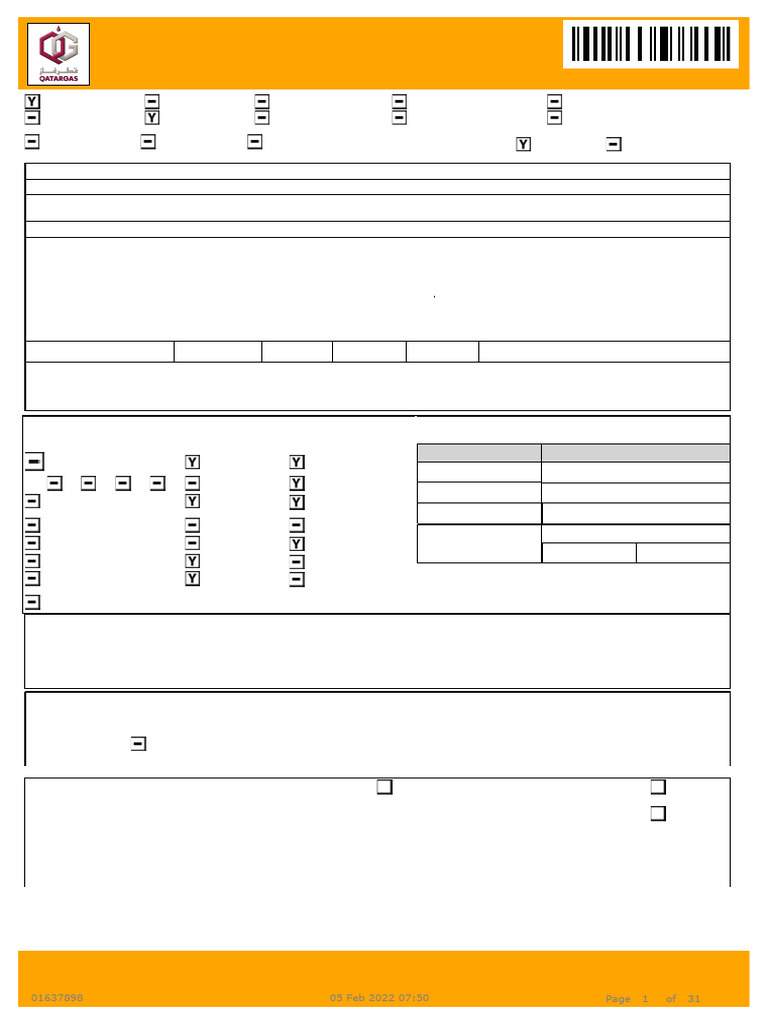CO2 Export Facility Project Work Permit | PDF | Crane (Machine ...