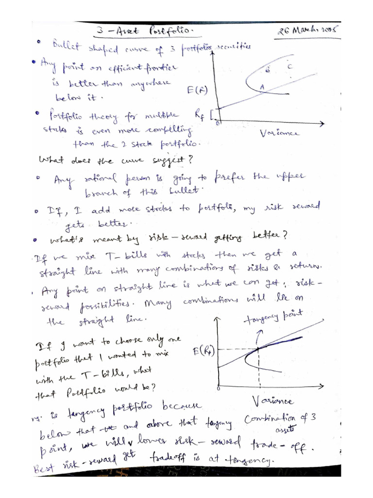 Corp Fin Notes Last 3 Classes | PDF