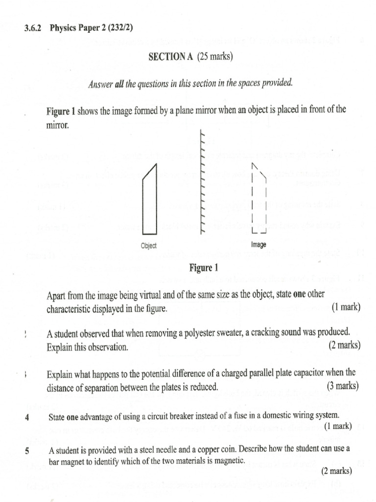 Kcse 2024 Physics Pp2 Questions | PDF | Photoelectric Effect ...