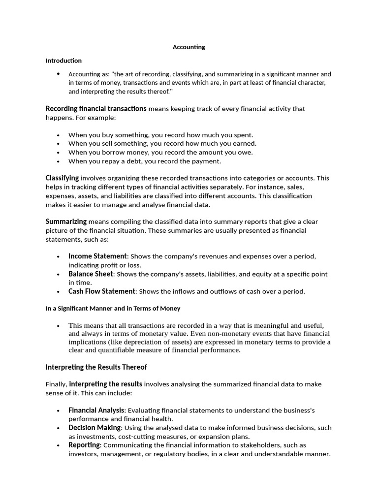 Accounting | PDF | Debits And Credits | Equity (Finance)