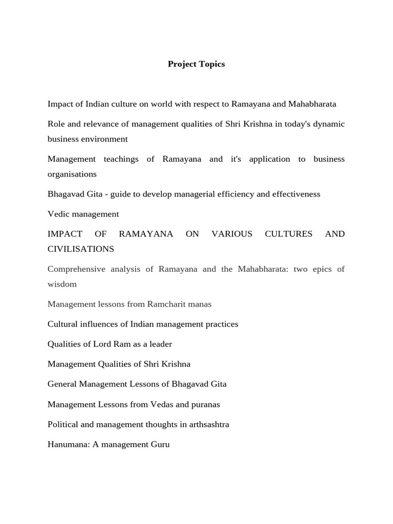 Project Guidelines IMT | PDF