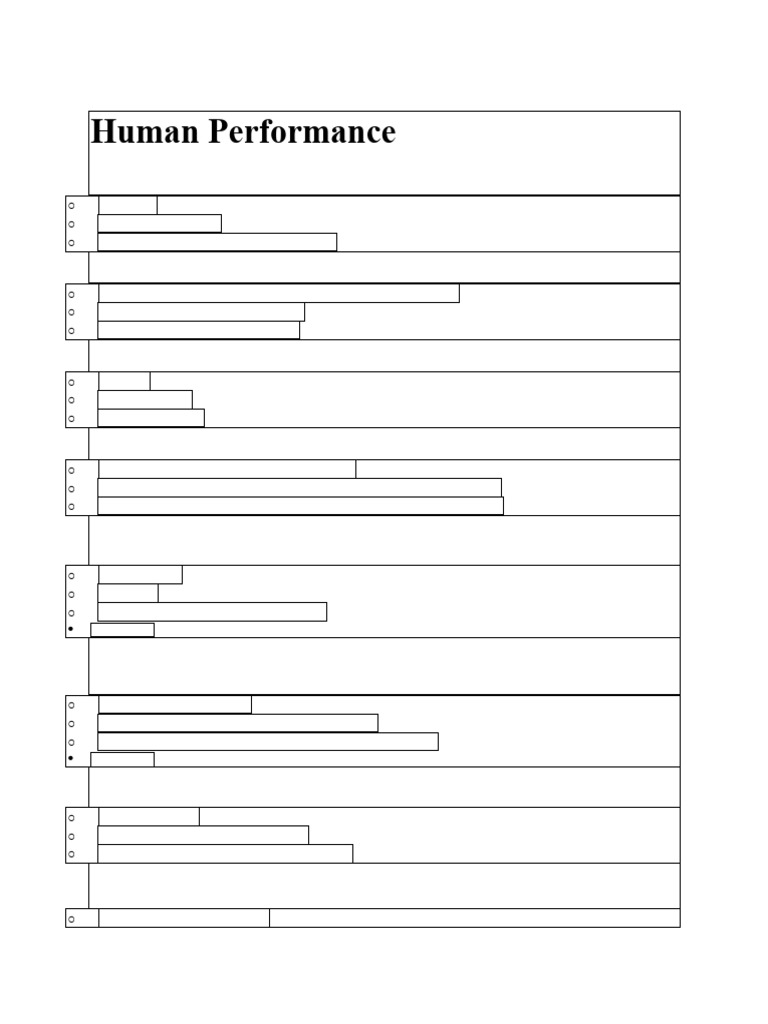 Human Performance TEST 100 | PDF | Breathing | Oxygen