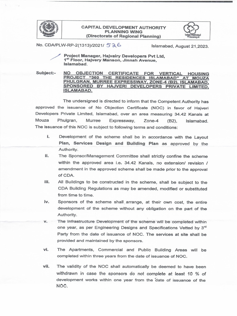 Cda Noc | PDF