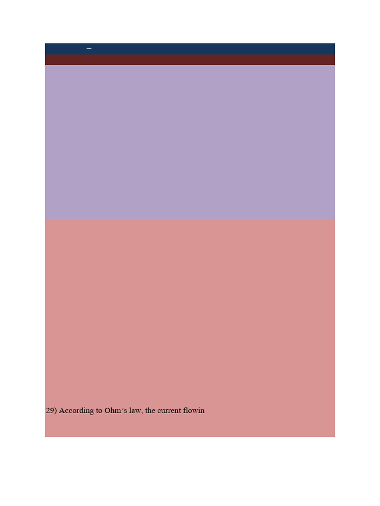 Understanding Electric Current Basics | PDF | Electrical Resistivity ...