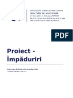 Proiect Impaduriri