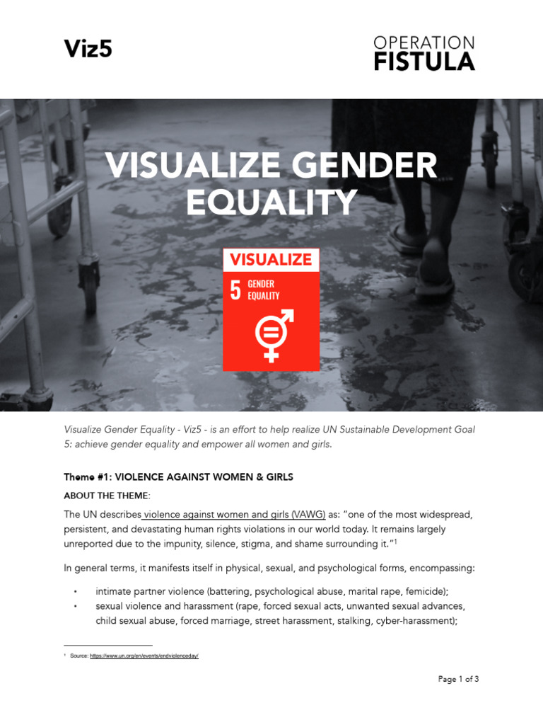 Visualizing Gender Equality Data Insights | PDF | Violence Against ...