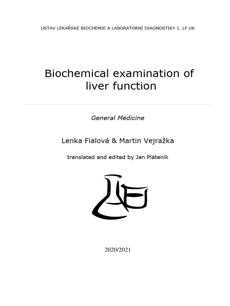 Liver Function Biochemical Tests Guide | PDF | Alanine Transaminase | Liver