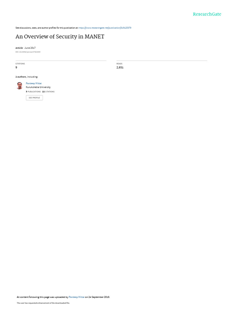 Security Challenges in MANETs Explained | PDF | Wireless Ad Hoc Network ...