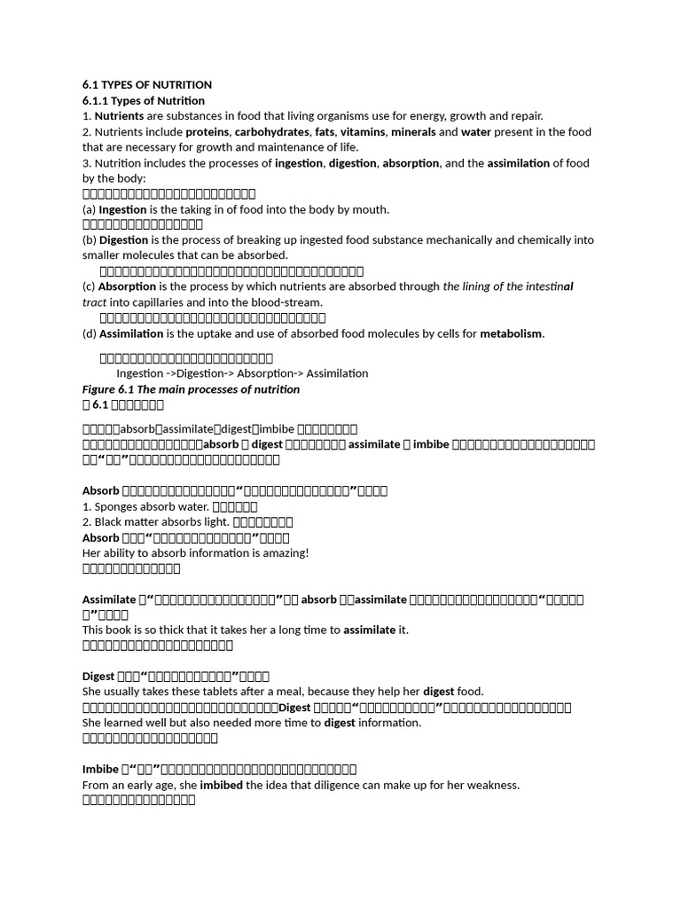 Nutrition | PDF | Nutrition | Diet & Nutrition