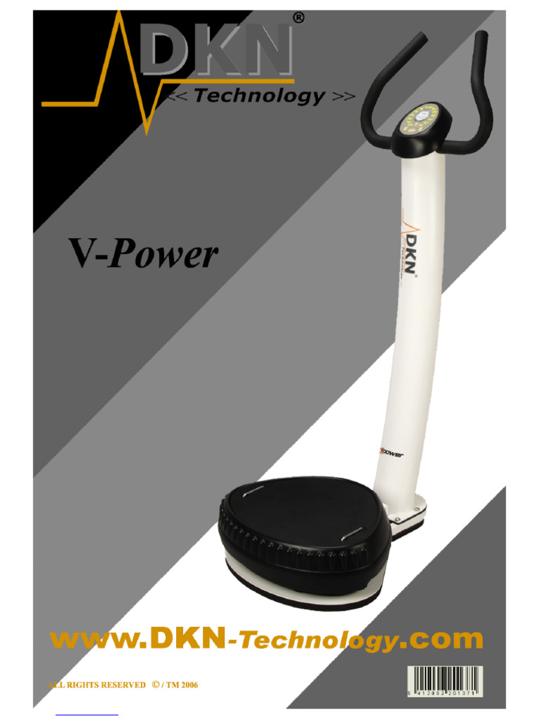 DKN V-Power Exercise Machine Guide | PDF | Skeletal Muscle ...