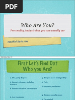 Download Personality Test Questions by Derek Banas SN92132943 doc pdf