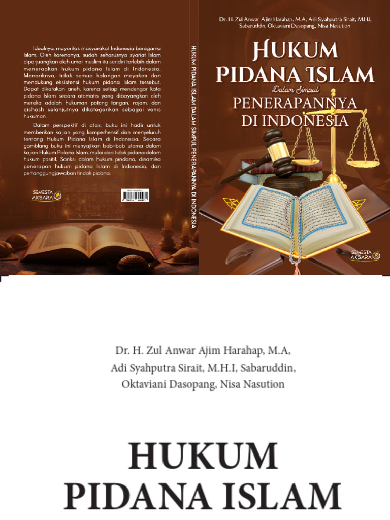 Penerapan Hukum Pidana Islam di Indonesia | PDF