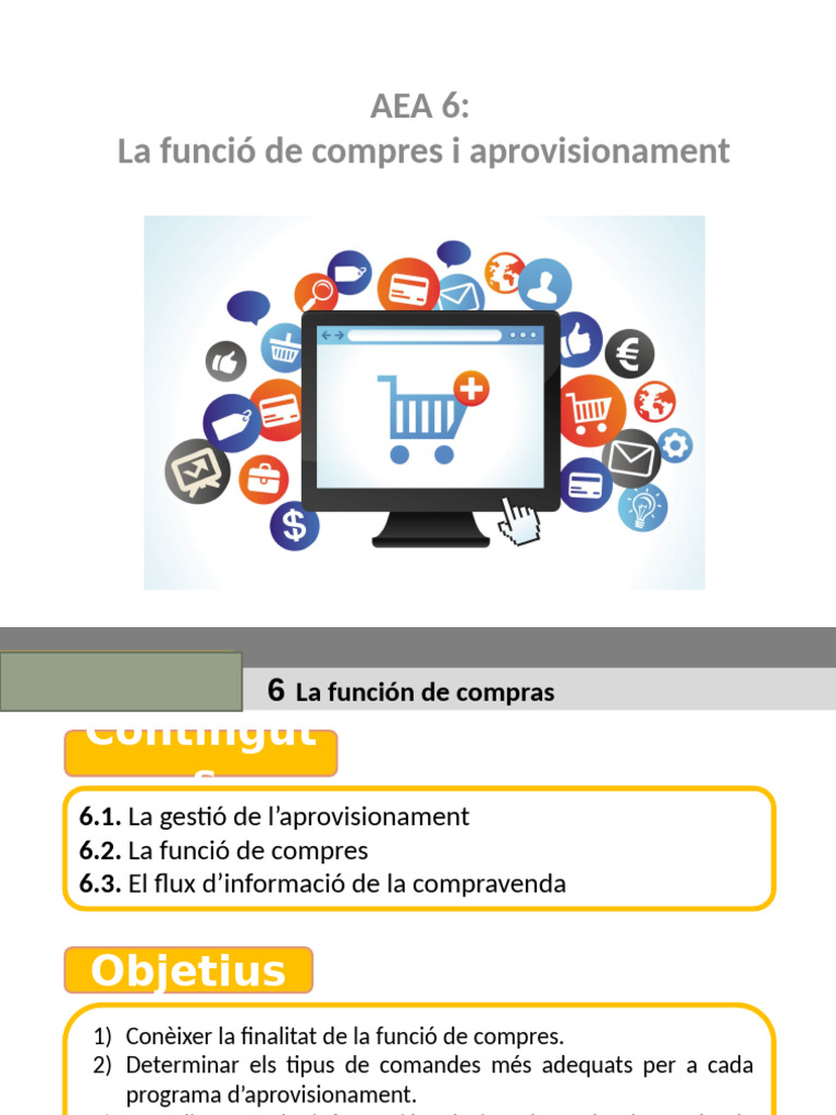 Función de Compras y Aprovisionamiento | PDF | Factura | Cheque