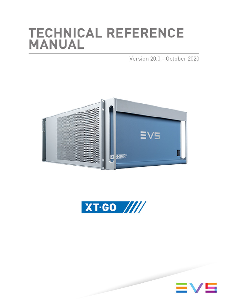 XT-GO Server Technical Reference 20.0 | PDF | Electromagnetic ...