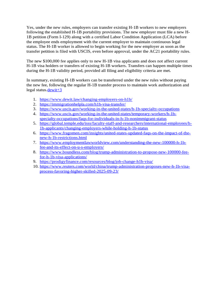 H1B Visa | PDF