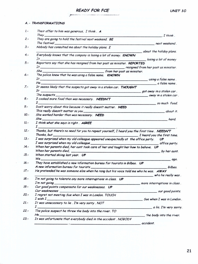 Exercises 21 25 | PDF