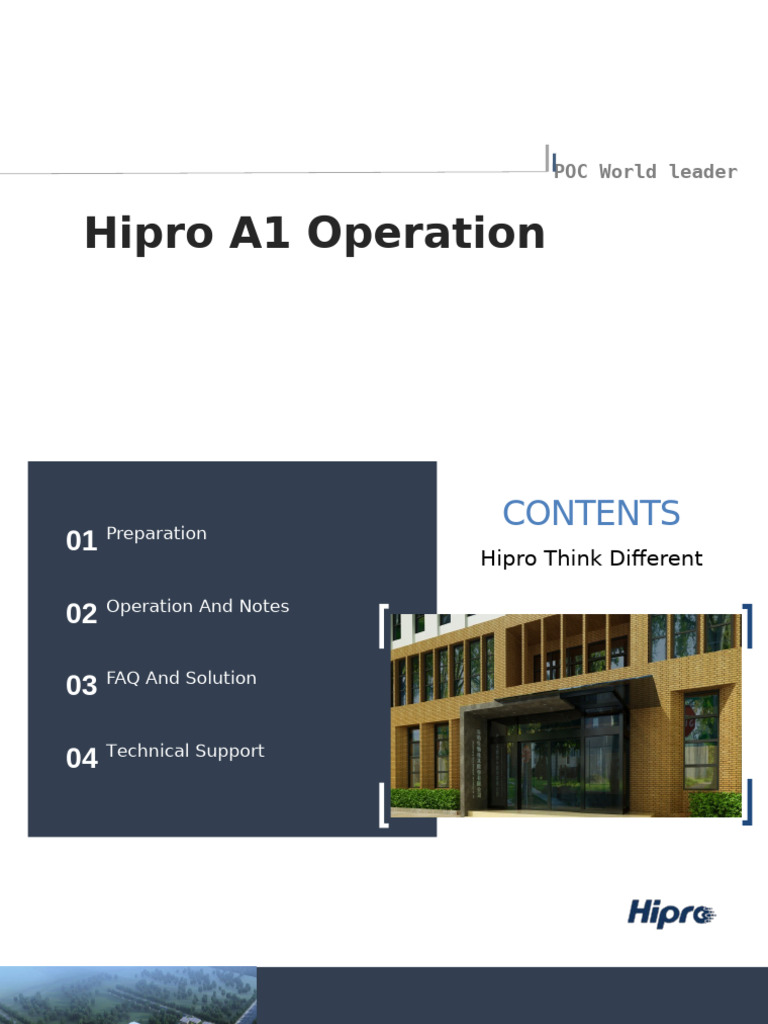 Hipro A1 Operation Guide and Support | PDF | Computing
