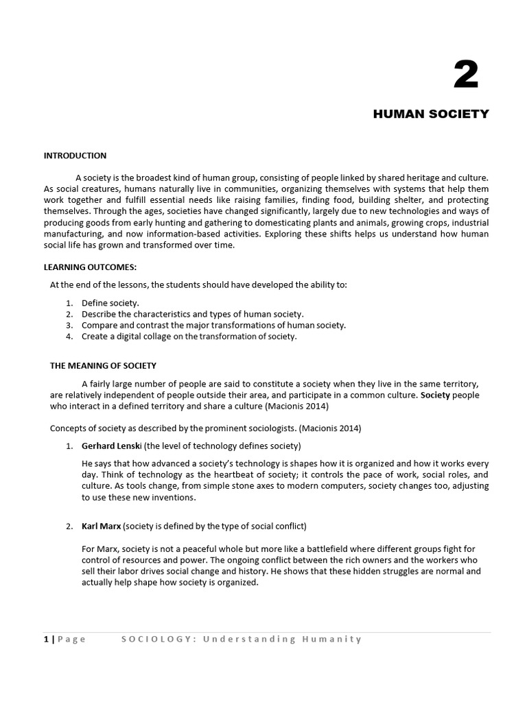 Evolution of Human Societies Explained | PDF | Society | Max Weber