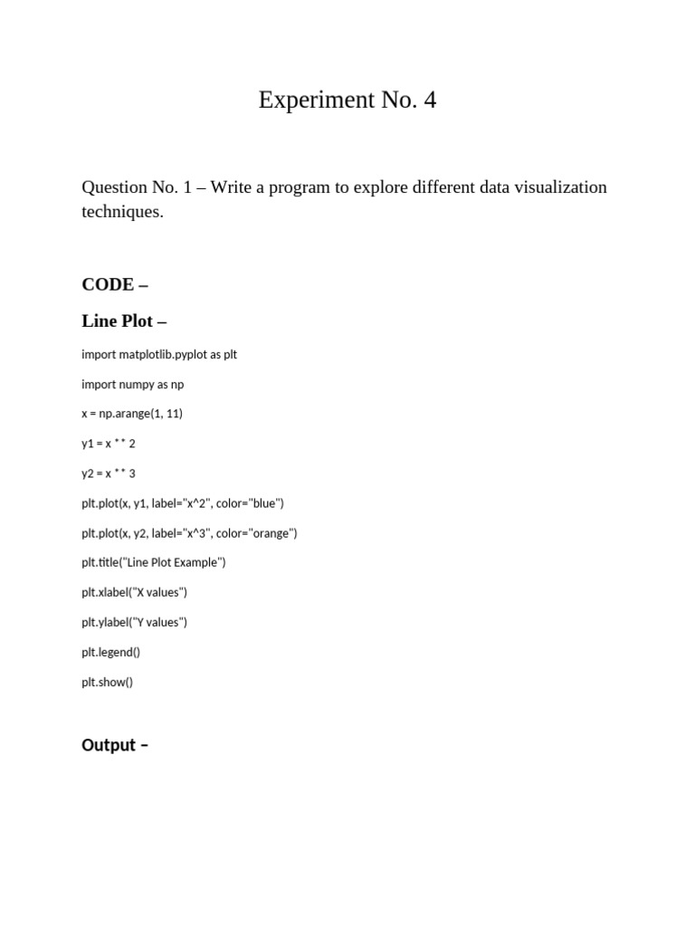 Experiment No. 4 DSV | PDF