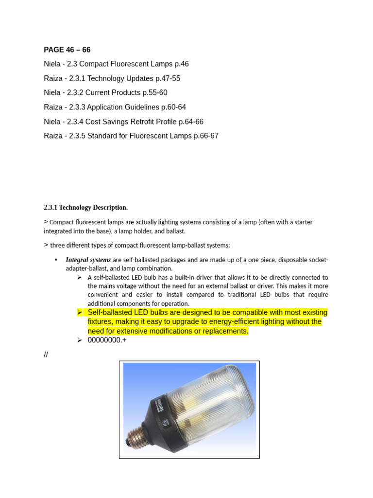 Compact Fluorescent Lamp Systems Guide | PDF | Compact Fluorescent Lamp ...