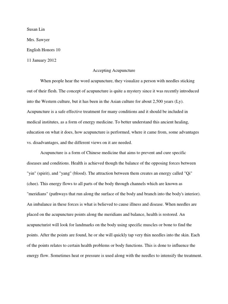 China medicine essay image