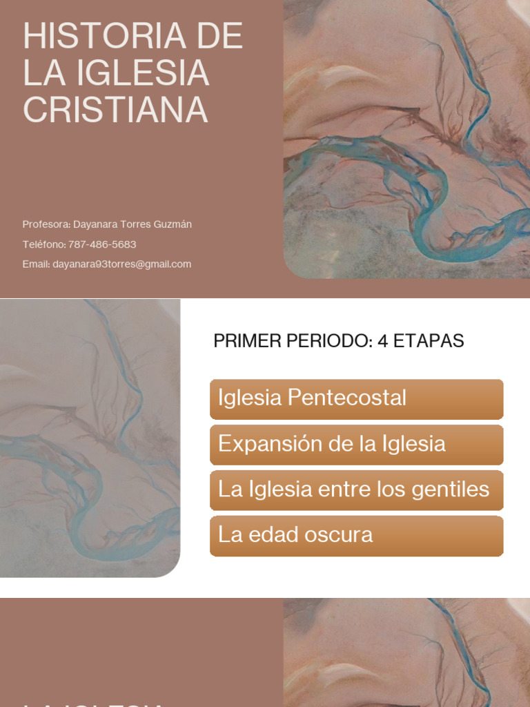 Historia de La Iglesia Cristiana #1 Power Point | PDF | Pablo el ...