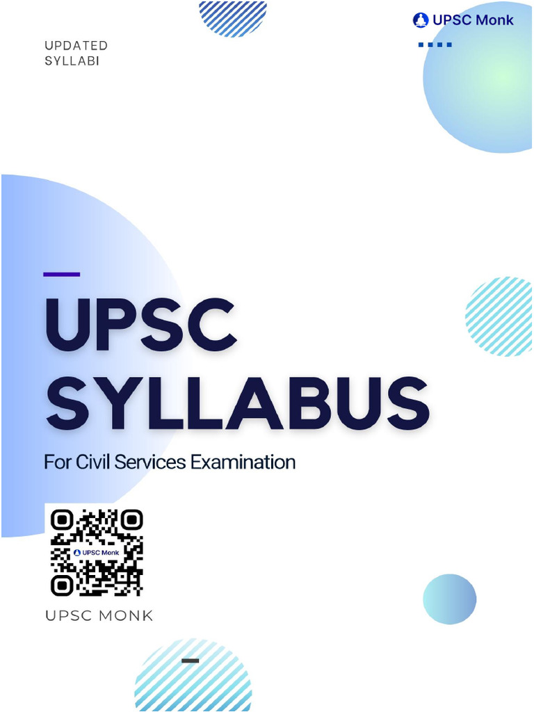 UPSC Mains Syllabus 2024 Overview | PDF | Governance
