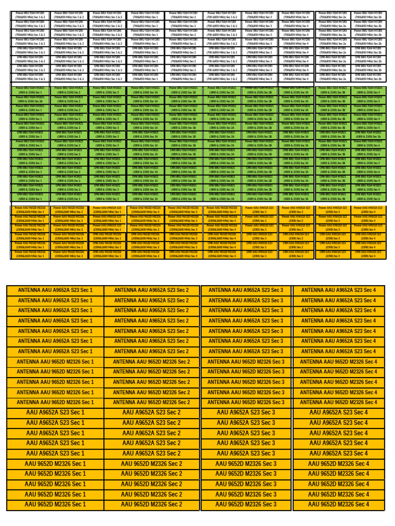 Label Indoor REV.21xlsx | PDF | Rectifier | Computer Engineering