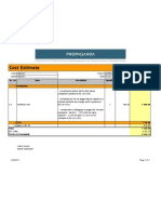 01.Cost Estimate Modificari Site 30.11.2010