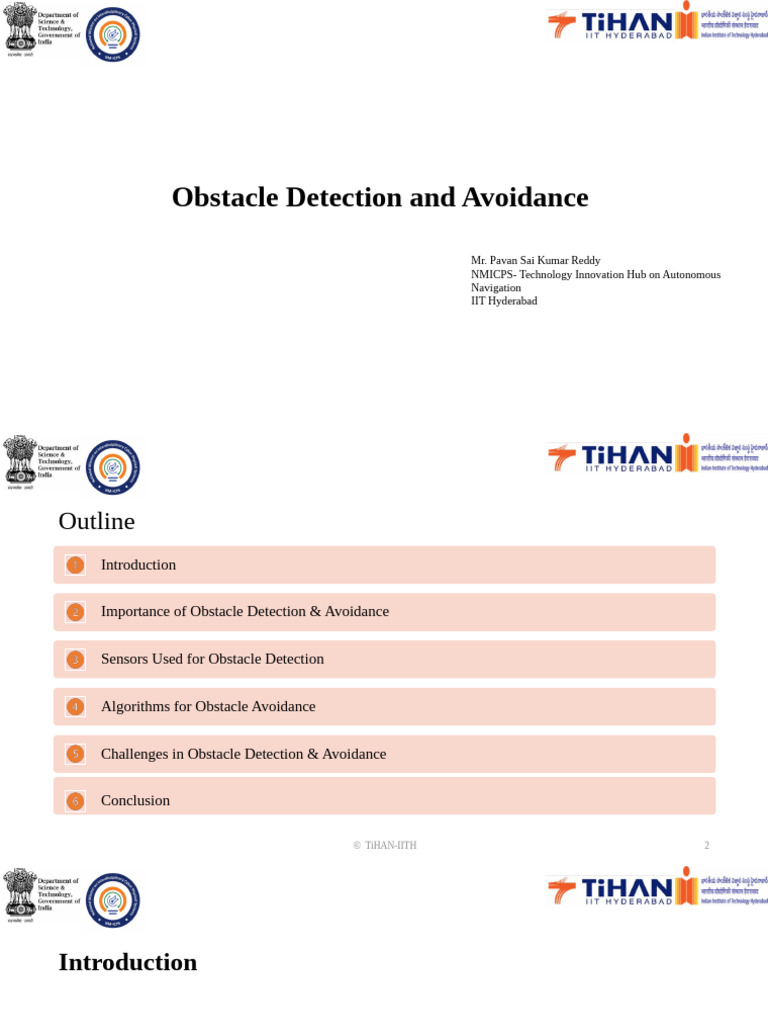 Obstacle Detection and Avoidance-2 | PDF | Unmanned Aerial Vehicle ...