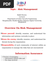 TVRA Risk Assessment Overview | PDF | Risk