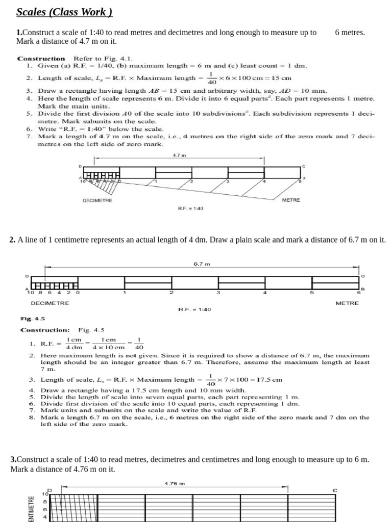 Scale Construction Exercises and Homework | PDF