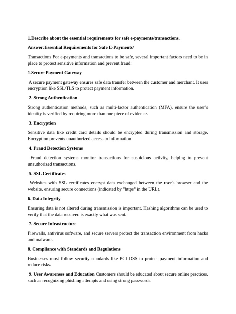 Security Issues & E Core Value (Part_B) | PDF | Public Key Certificate ...