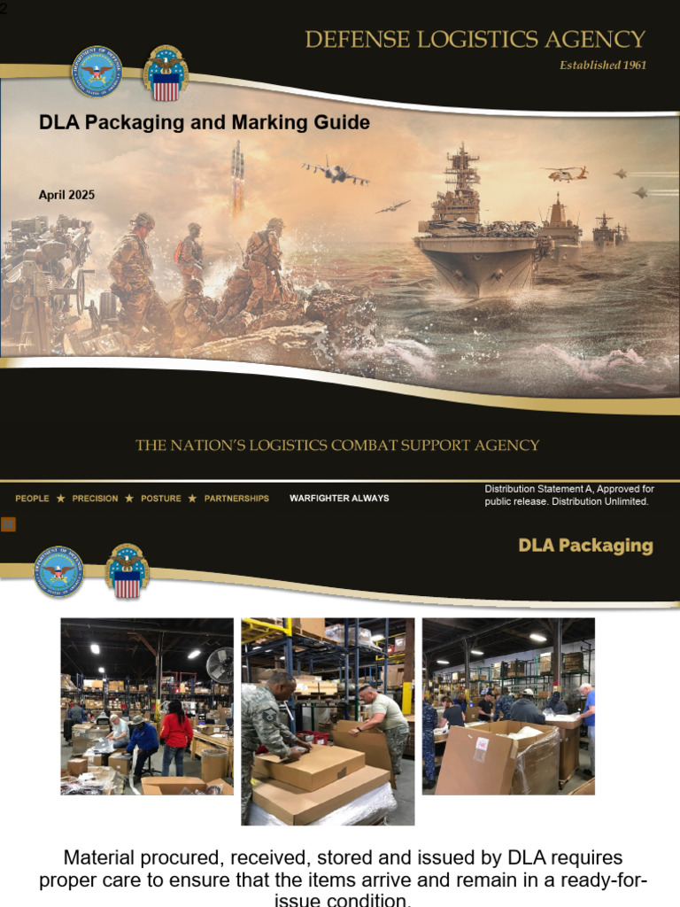 DLA Packaging and Marking Standards | PDF | Specification (Technical ...