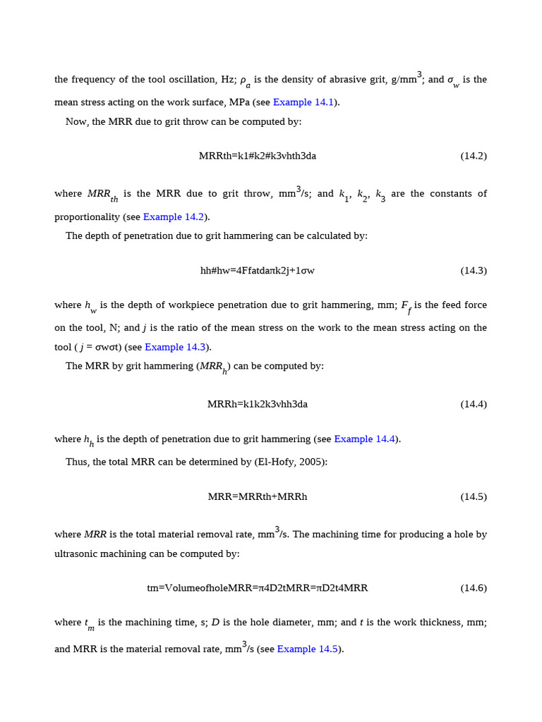 Machining Processes and Machines Fundamentals Anal... - (14.3 Abrasive ...