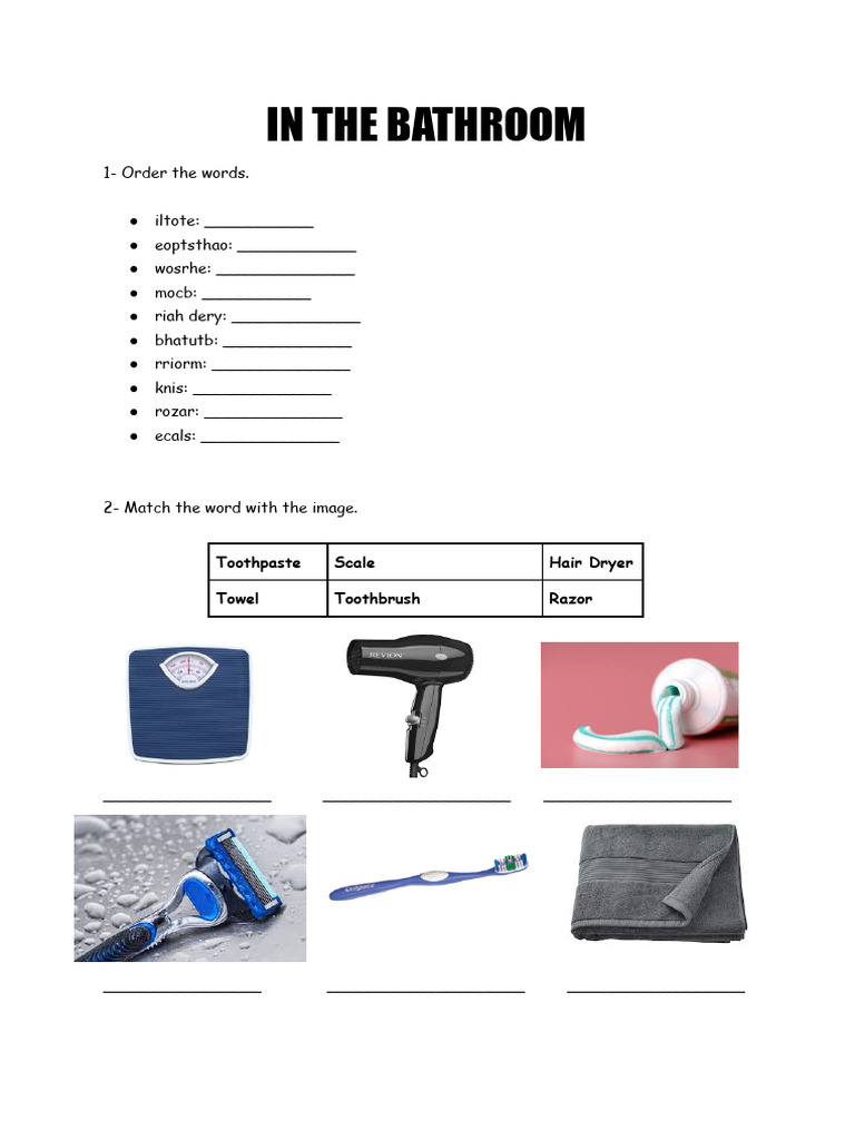 In The Bathroom | PDF