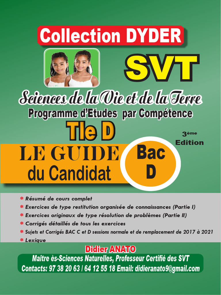 Guide SVT Bac D - Collection Dyder | PDF | Gène | Cancer