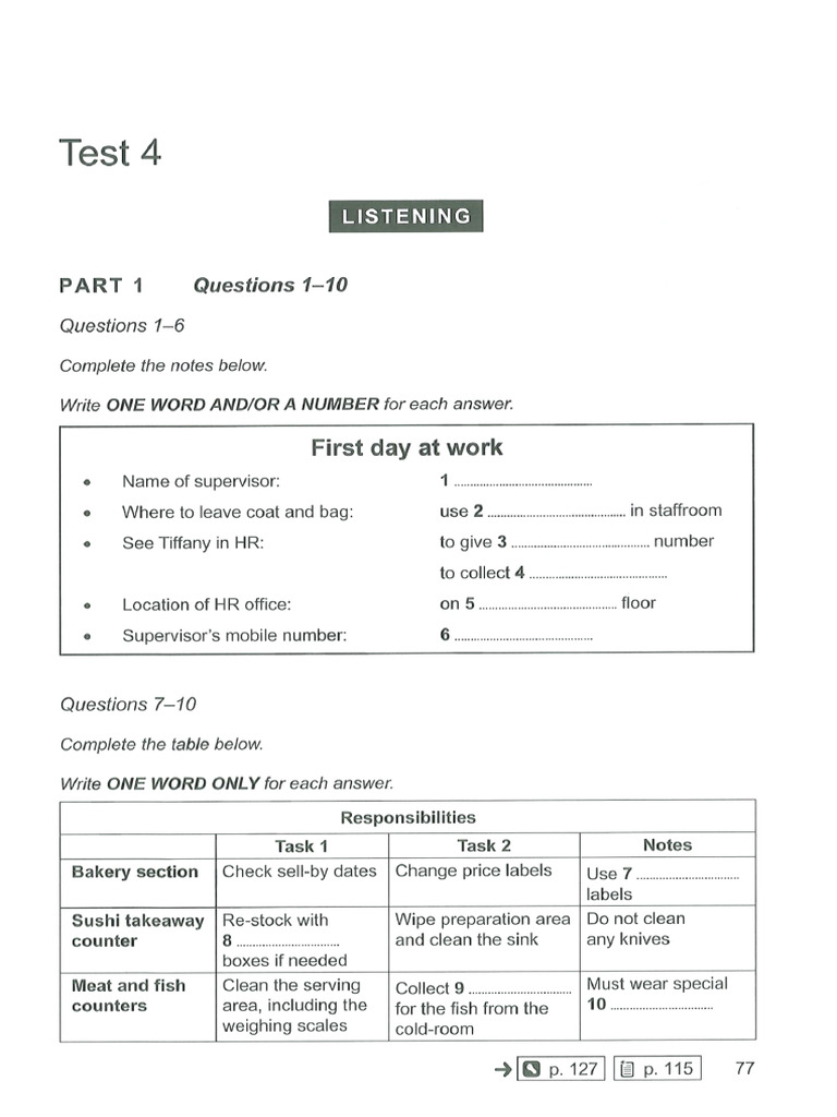 Listening 4 | PDF